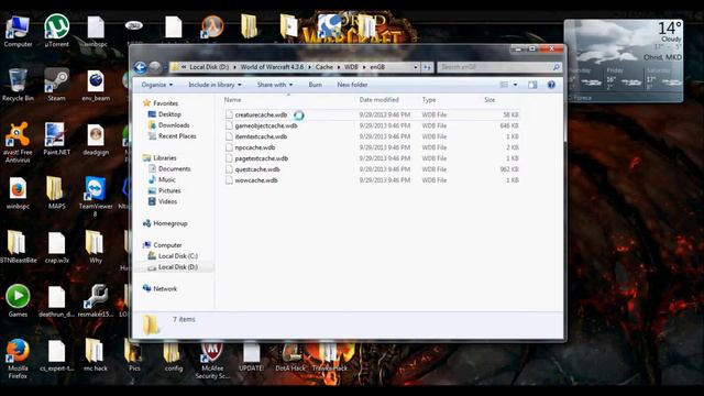 Wow How To Clear Npcscan Cache HD смотреть онлайн