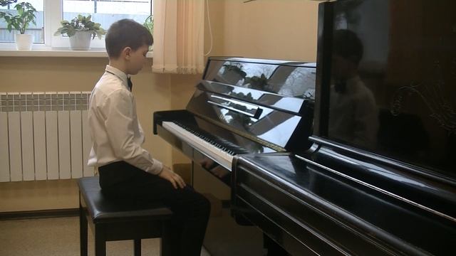 Афонин Павел. К. Черни "Этюд № 29" (ред. Г. Гермера), М. Парцхаладзе "В цирке" смотреть онлайн