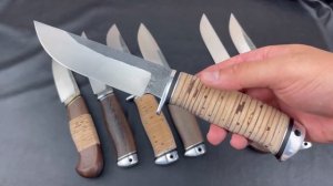 Рабочие ножи из стали Х12МФ на любой вкус |  Обзор ножей в наличии