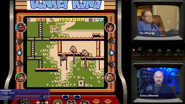 Donkey Kong '94 (Super Game Boy) :: LIVE STREAM смотреть онлайн