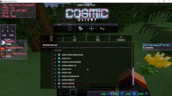 CheatBreaker Client REMAKE (FPS BOOST, KEYSTROKES, CPS+FPS MOD) [Minecraft 1.7/1.8]