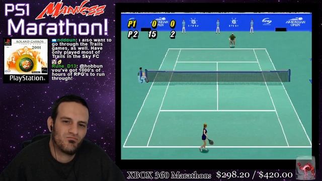 PS1 Madness Marathon #37 05: Roland Garros French Open 2001 (PAL) смотреть онлайн