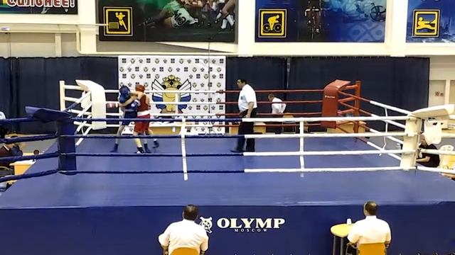 Шумов Максим в/к 54кг.1/8 финала,Первенство России по боксу среди юношей 13-14лет,п.Витязево 2017г. смотреть онлайн