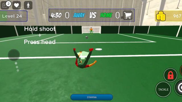 Bicycle Kick Tutorial ( Realistic Street Soccer Mobile ) смотреть онлайн