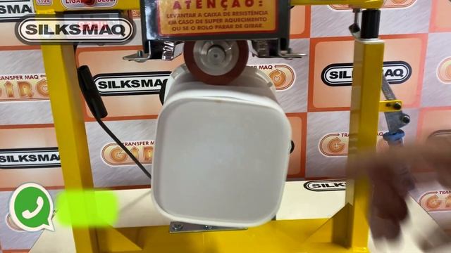 Imprimindo balde quadrado na maquina transfer giro Super Giro Silksmaq смотреть онлайн
