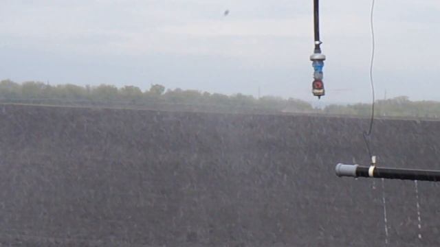 ОРСИС. Переоборудование дождевальных машин Фрегат. Работа распылителей Spinner. смотреть онлайн