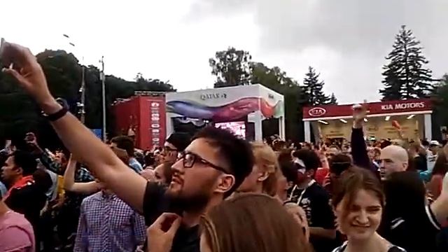 FIFA 2018, Дискотека на Воробьевых горах с нашими иностранными гостями... смотреть онлайн