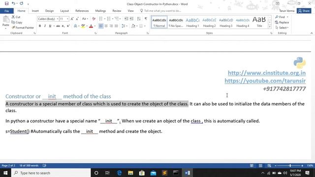 class and object in python in hindi | object oriented programming in python смотреть онлайн