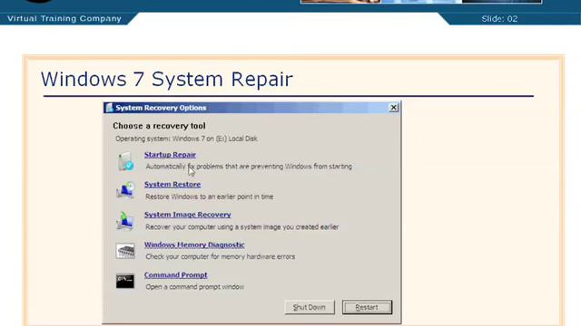 Windows 7 System Repair смотреть онлайн