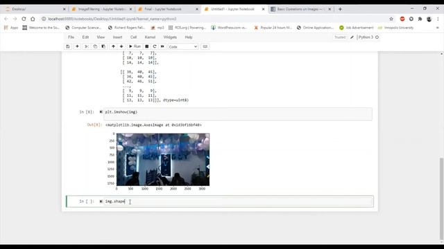 Basics of image processing in python using jupyter notebook part 1 смотреть онлайн
