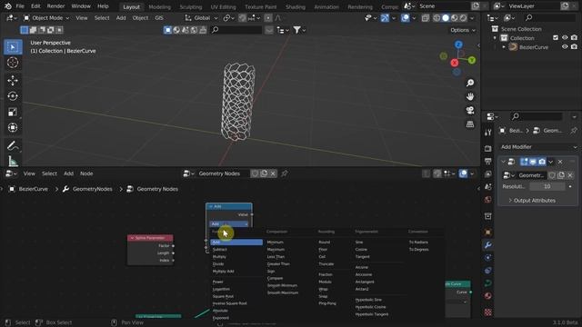 Blender Geometry Nodes Tutorial | Hexagonal Grid Pattern | Motion Graphics смотреть онлайн