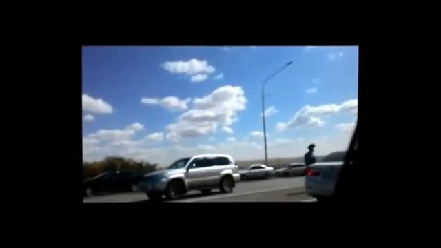 Трасса Алматы - Екатеринбург!Недалеко от города Темиртау! смотреть онлайн