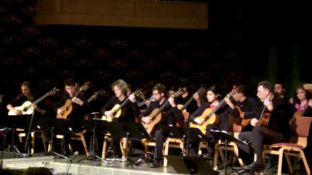 Santa Cruz Guitar Orchestra: Musha Study and Middle Ten - May 2013 смотреть онлайн
