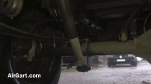 Пневмоподвеска на Mercedes Sprinter 311  передняя и задняя ось