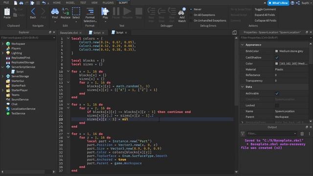 Greedy Meshing Algorithm - Roblox Scripting Tutorial смотреть онлайн