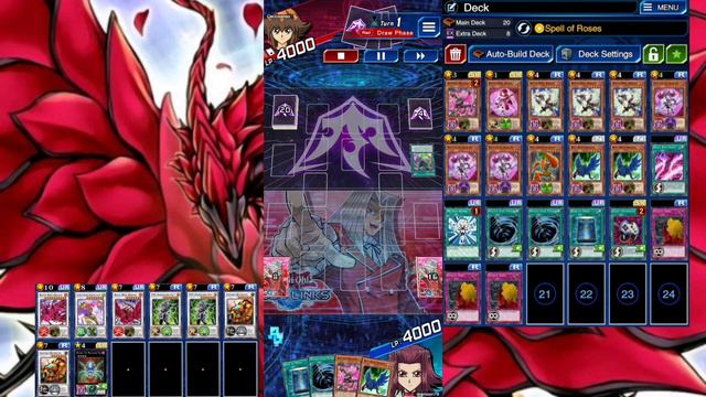 BLACK ROSE DRAGON DECK [Yu-Gi-Oh Duel links] #yugioh #duellinks смотреть онлайн