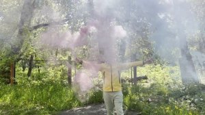 Цветной дым для гендер пати в Нижнем Новгороде