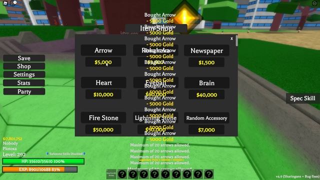 Project XL Гайд по стрелам, как получить лаки стрелу и реквием стрелу. смотреть онлайн