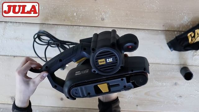 Unboxing CAT DX48 Belt Sander 950W смотреть онлайн