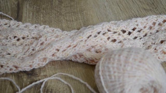 Готовые работы | Новая пряжа | Повязка на голову и митенки | Теплый влог 26