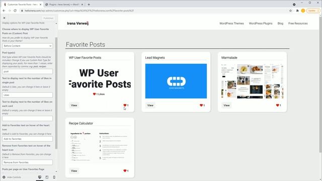 WP User Favorite Posts Plugin walk trough смотреть онлайн