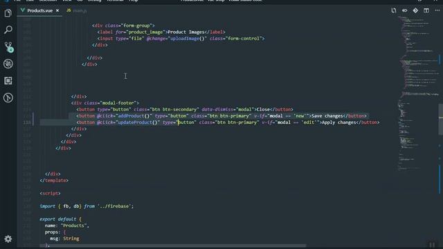 42 - Editing Product with Single Modal Window in Vuejs and Firestore смотреть онлайн