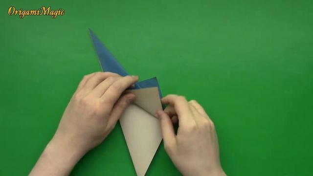 Как сделать Пингвина из бумаги | Оригами Птица своими руками без клея смотреть онлайн