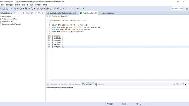 Tutorial de Cucumber con Java Capítulo 3: Scenario Outline смотреть онлайн
