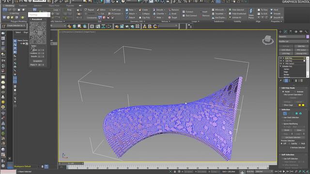 3dmax. Биометрическая форма, создание параметрики