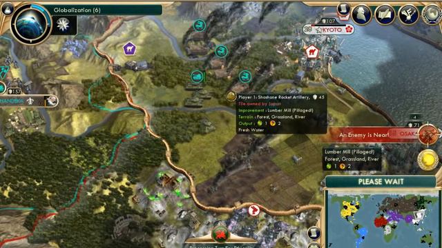 Sid Meier's Civilization V | Let's Play Ep.46 | Kyoto Falls? [Wretch Plays] смотреть онлайн