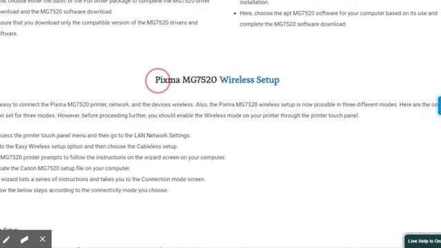 Canon MG7520 Driver Download.New Drivers for Win & MAC ( New 2020 User Guide ) смотреть онлайн
