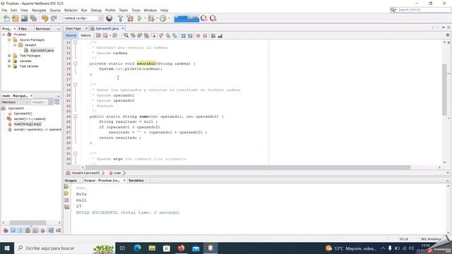 Void y null en Java смотреть онлайн