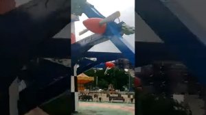 Аттракцион «воздушный рейс» в парке Сокольники