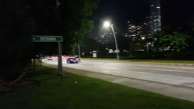 Nissan GTR R35 fly-by (blue demon) смотреть онлайн