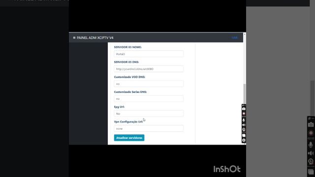 Aplicativo Gerenciador Iptv