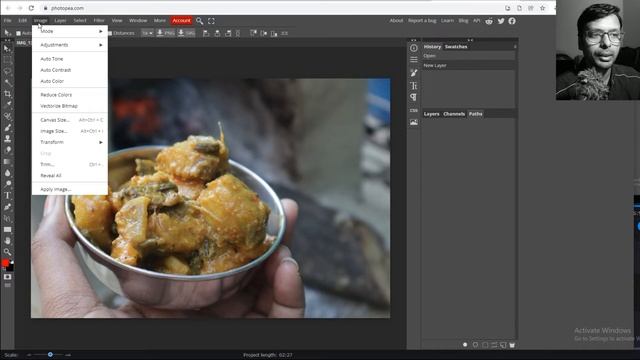 Photopea - A Free clone of Photoshop | online photo editor смотреть онлайн