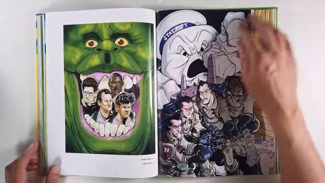 Ghostbusters Artbook (flip Through) Artbook