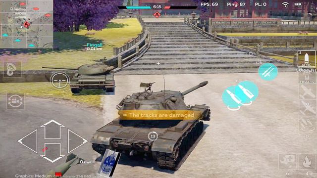 War Thunder Mobile: Platoon M47 Level 11 Gameplay ☝️ [4K/60FPS] смотреть онлайн