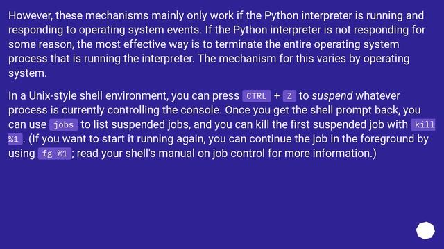 How to stop/terminate a python script from running? смотреть онлайн
