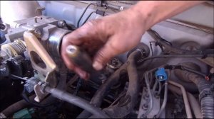 CALDINA 211 Замена топливного фильтра.