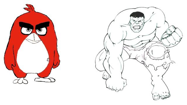 NEW COMPILATION SPIDERMAN VS HULK VS IRONMAN AND PEPPA PIG VS ANGRY BIRDS for kids fun art learning смотреть онлайн
