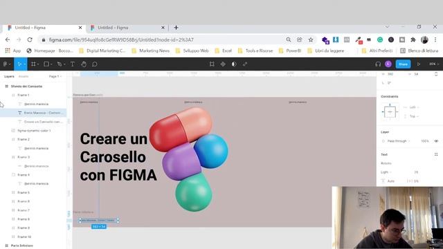 Alternativa a Canva per Caroselli INSTAGRAM: FIGMA Tutorial creazione Template смотреть онлайн