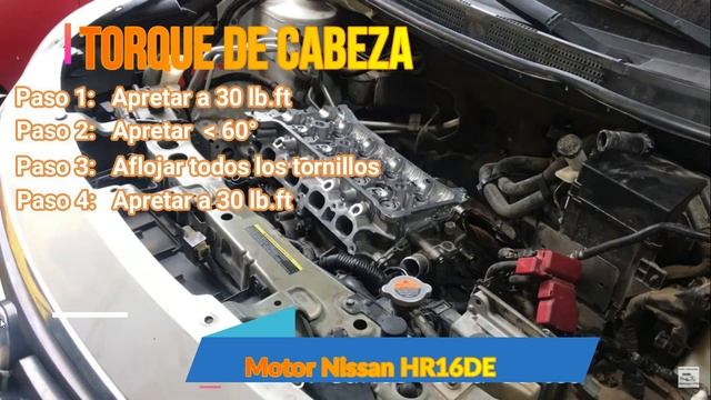 Nissan Versa Datos Técnicos Motor HR16DE / Armado de motor смотреть онлайн