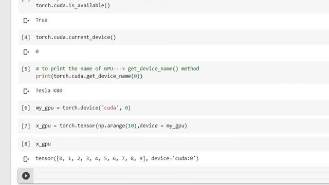 Learn to Create tensors on GPU - Pytorch смотреть онлайн