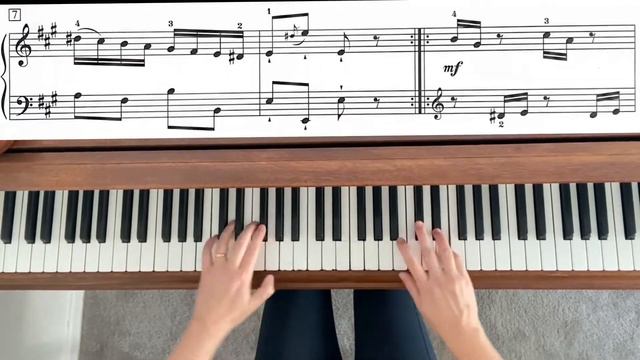 Allegro in A Major Op. 38, No. 34 by Johann Wilhelm Hässler. RCM 3 - Piano Études/Studies смотреть онлайн