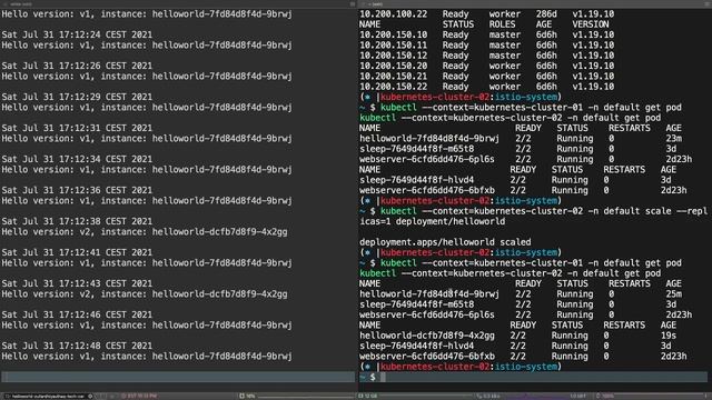 Zero Downtime Service Migration with Istio Multicluster смотреть онлайн