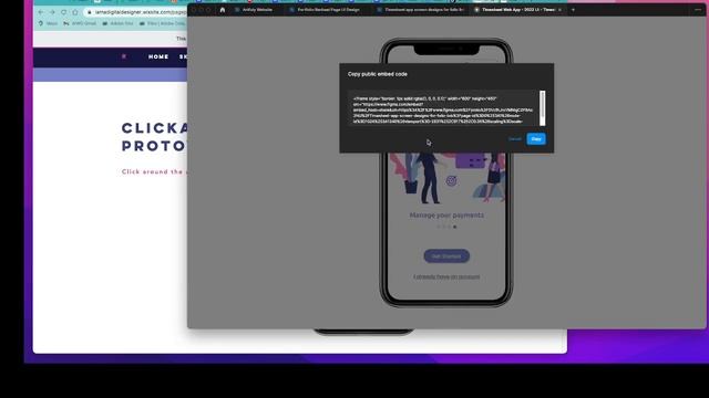How to embed a clickable prototype into a web page смотреть онлайн