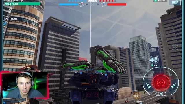 WHOA! Otto Pilot Makes The Redeemer Behemoth FOR REAL BROKEN... Insane Fire Rate | War Robots смотреть онлайн