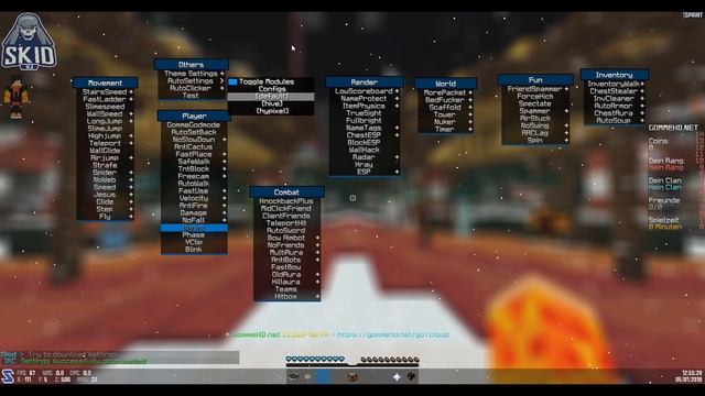 Minecraft 1.8 Skid Free Hack Client/Download+Vorstellung смотреть онлайн