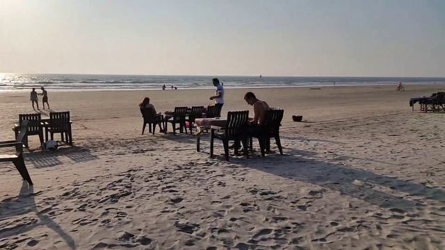 Mandrem Beach Goa | Famous For Russians | Must Visit Place In Goa | Feb 2022 | #Goa смотреть онлайн
